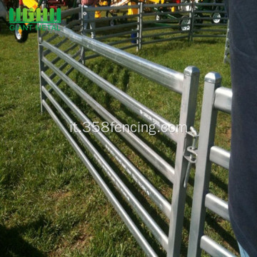 pannelli di recinzione metallica del bestiame